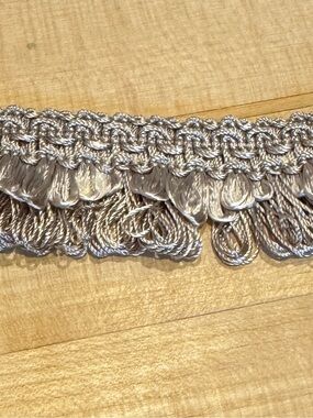 Scalamandre passementerie trim - champagne taupe/light brown- 18ft/6yd